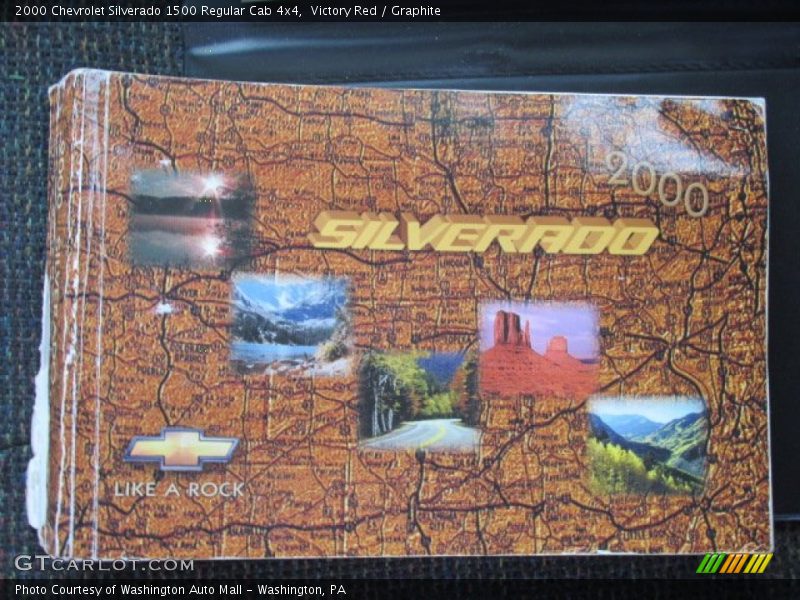 Victory Red / Graphite 2000 Chevrolet Silverado 1500 Regular Cab 4x4