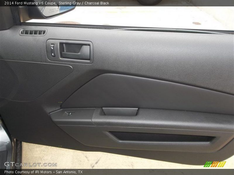 Sterling Gray / Charcoal Black 2014 Ford Mustang V6 Coupe
