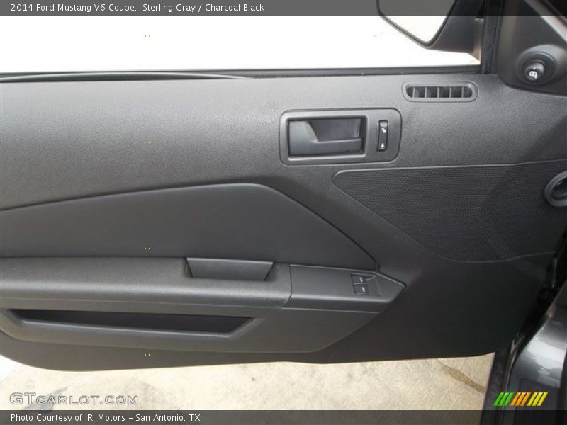 Sterling Gray / Charcoal Black 2014 Ford Mustang V6 Coupe