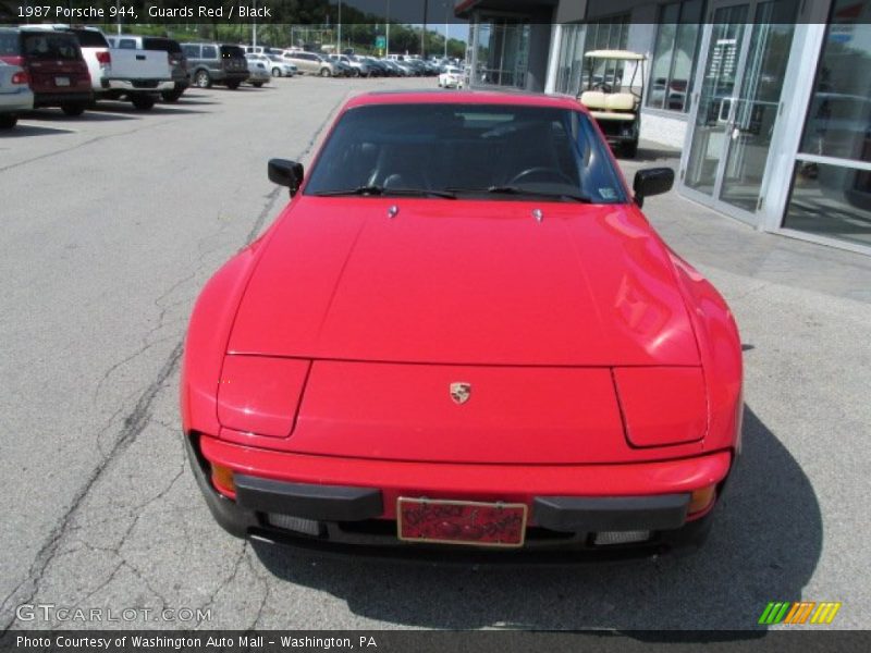 Guards Red / Black 1987 Porsche 944