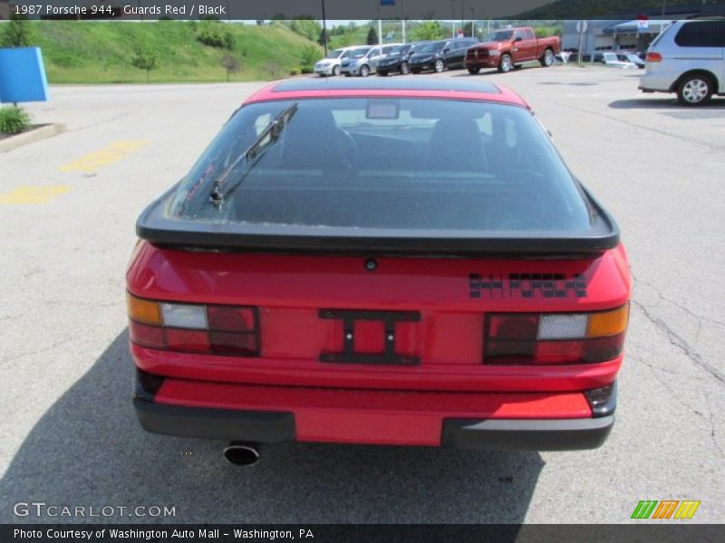 Guards Red / Black 1987 Porsche 944