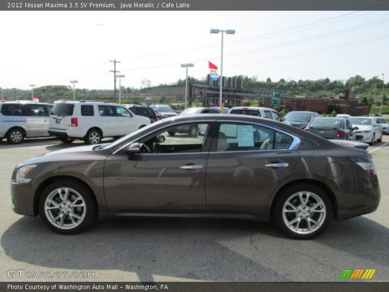 Java Metallic / Cafe Latte 2012 Nissan Maxima 3.5 SV Premium