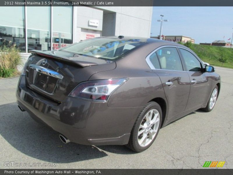 Java Metallic / Cafe Latte 2012 Nissan Maxima 3.5 SV Premium