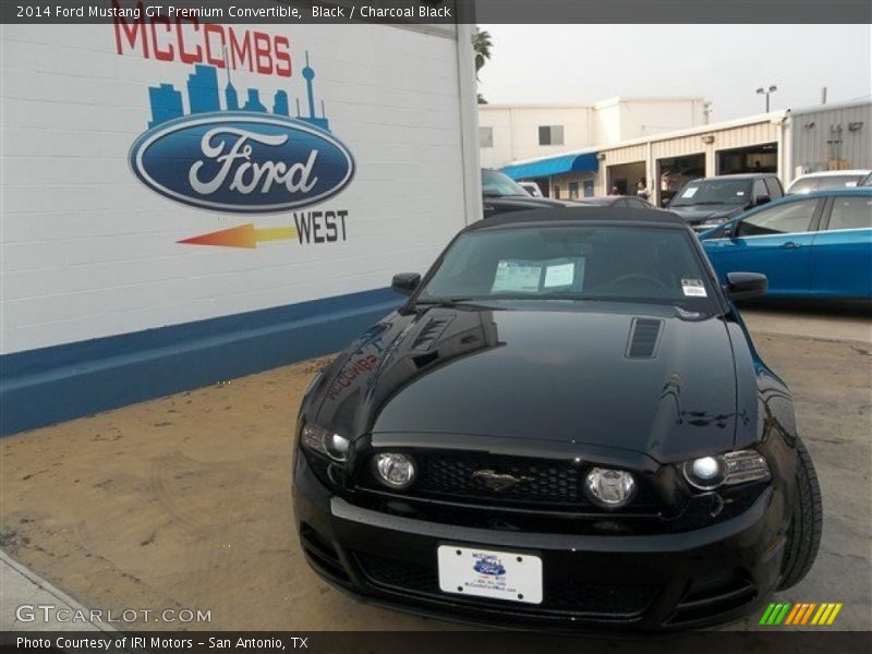 Black / Charcoal Black 2014 Ford Mustang GT Premium Convertible