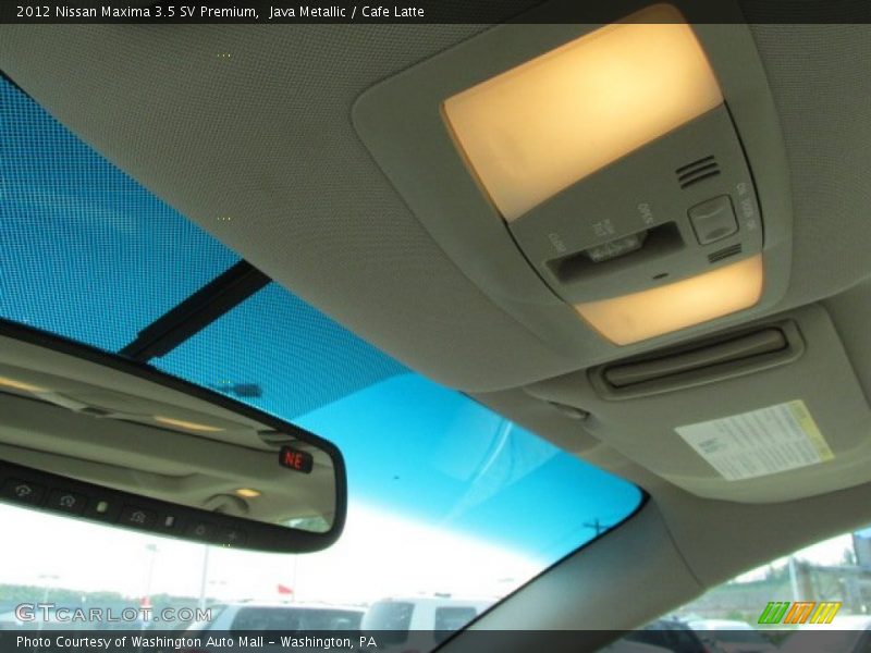 Java Metallic / Cafe Latte 2012 Nissan Maxima 3.5 SV Premium