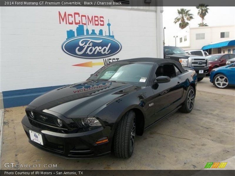 Black / Charcoal Black 2014 Ford Mustang GT Premium Convertible