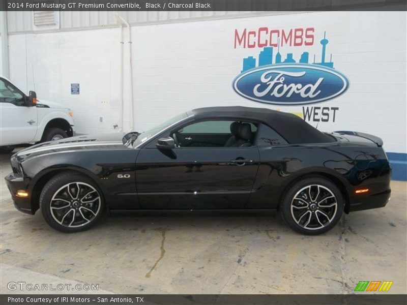 Black / Charcoal Black 2014 Ford Mustang GT Premium Convertible