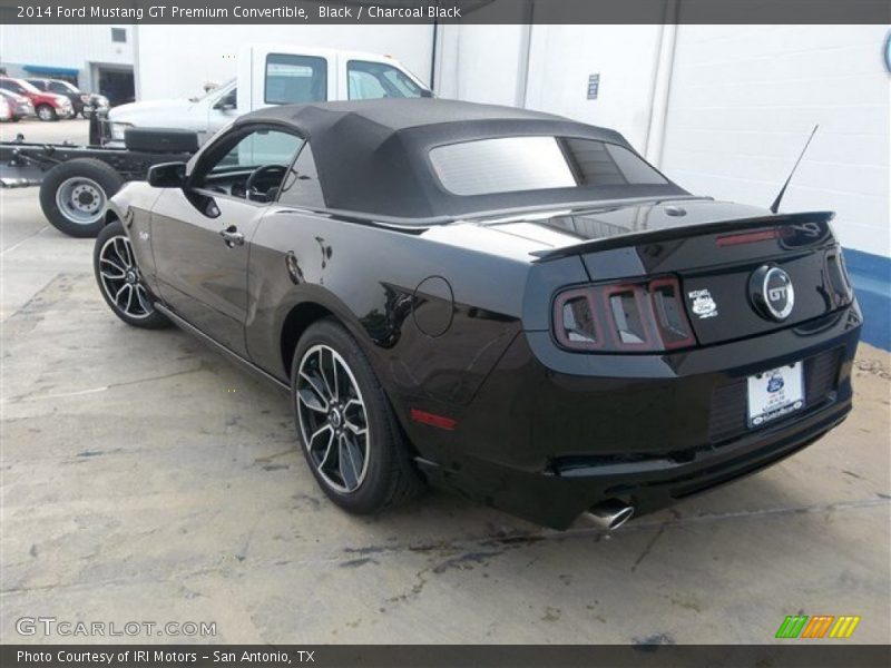 Black / Charcoal Black 2014 Ford Mustang GT Premium Convertible