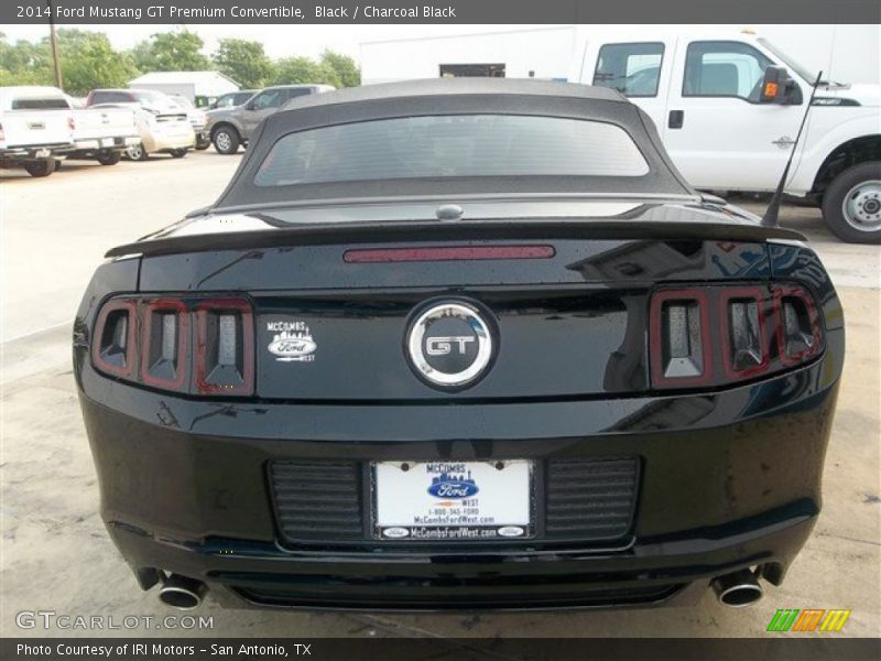 Black / Charcoal Black 2014 Ford Mustang GT Premium Convertible