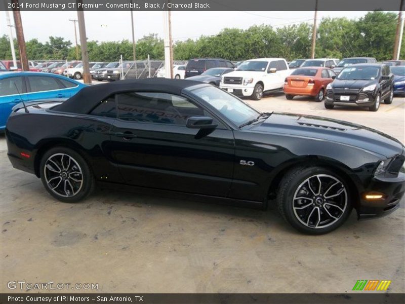 Black / Charcoal Black 2014 Ford Mustang GT Premium Convertible