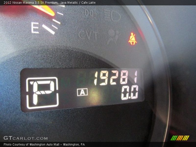 Java Metallic / Cafe Latte 2012 Nissan Maxima 3.5 SV Premium