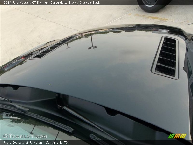 Black / Charcoal Black 2014 Ford Mustang GT Premium Convertible