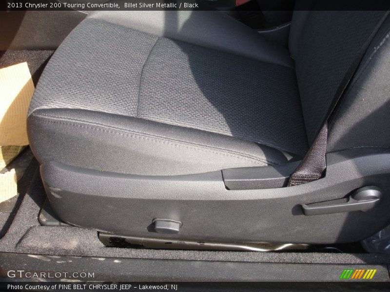 Billet Silver Metallic / Black 2013 Chrysler 200 Touring Convertible