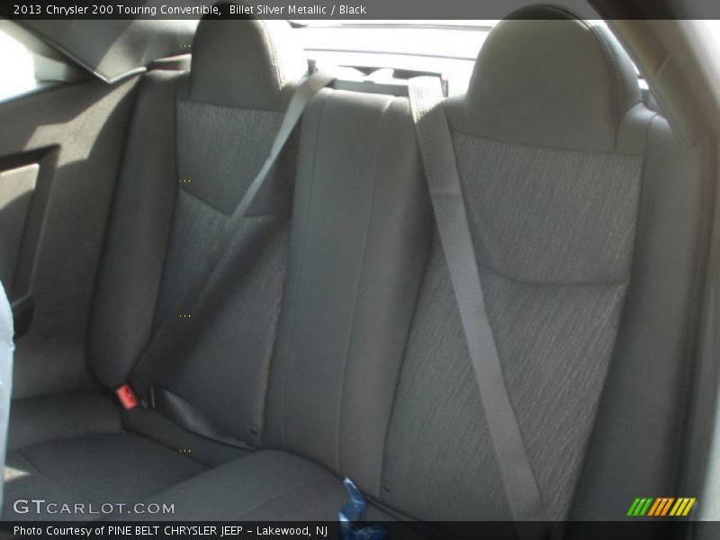 Billet Silver Metallic / Black 2013 Chrysler 200 Touring Convertible