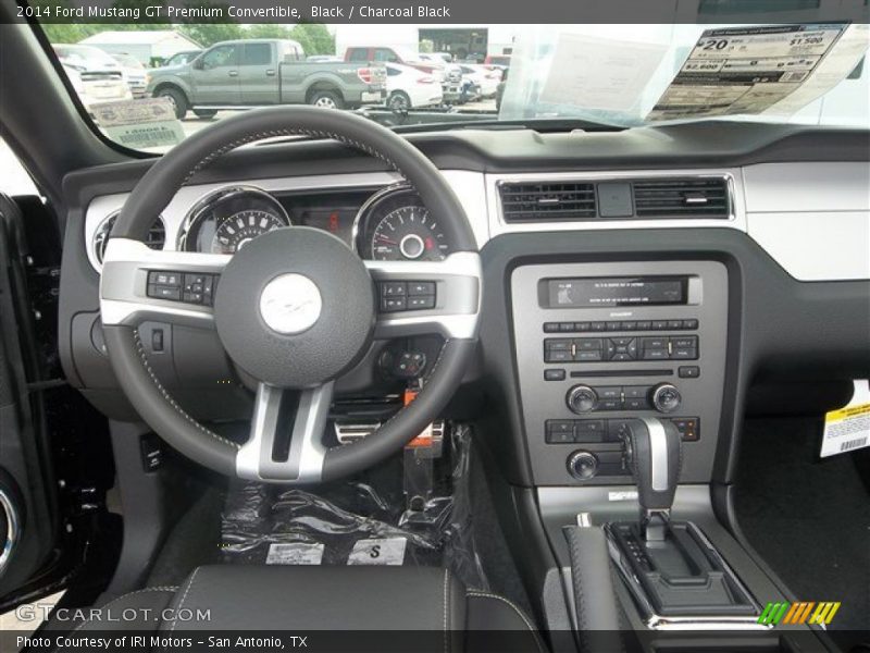 Dashboard of 2014 Mustang GT Premium Convertible