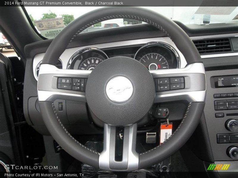  2014 Mustang GT Premium Convertible Steering Wheel