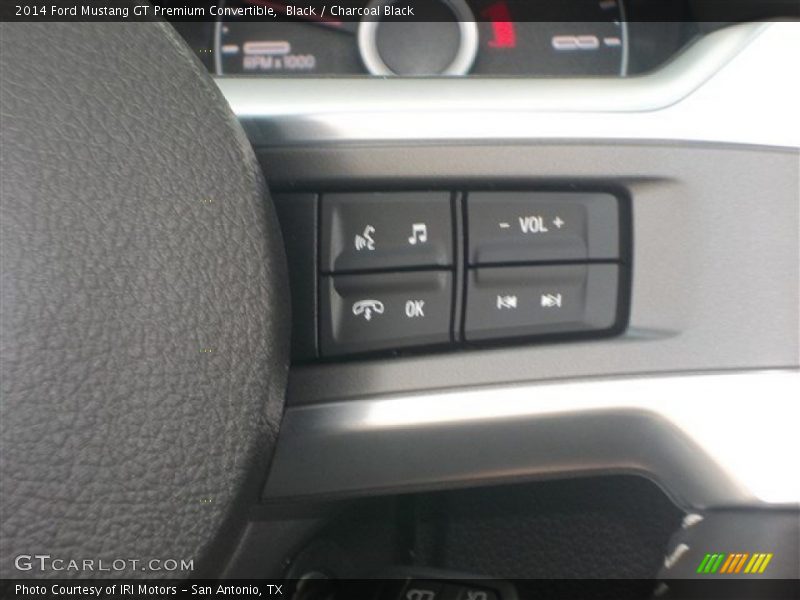 Black / Charcoal Black 2014 Ford Mustang GT Premium Convertible