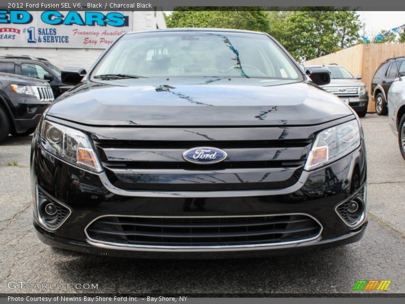 Black / Charcoal Black 2012 Ford Fusion SEL V6