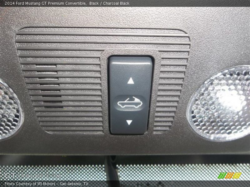 Black / Charcoal Black 2014 Ford Mustang GT Premium Convertible