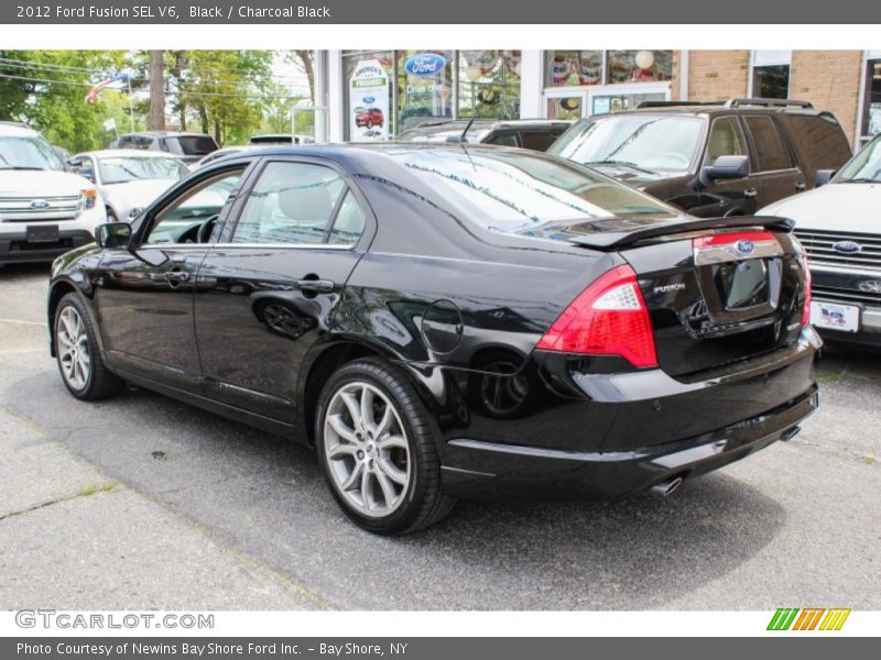 Black / Charcoal Black 2012 Ford Fusion SEL V6