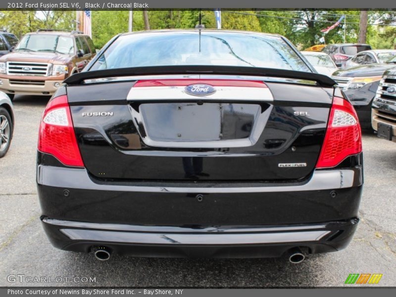 Black / Charcoal Black 2012 Ford Fusion SEL V6