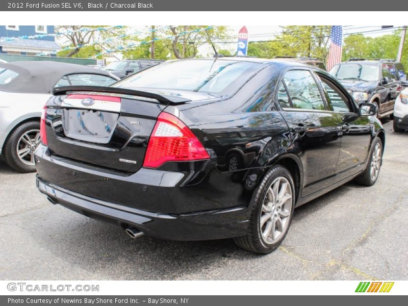 Black / Charcoal Black 2012 Ford Fusion SEL V6