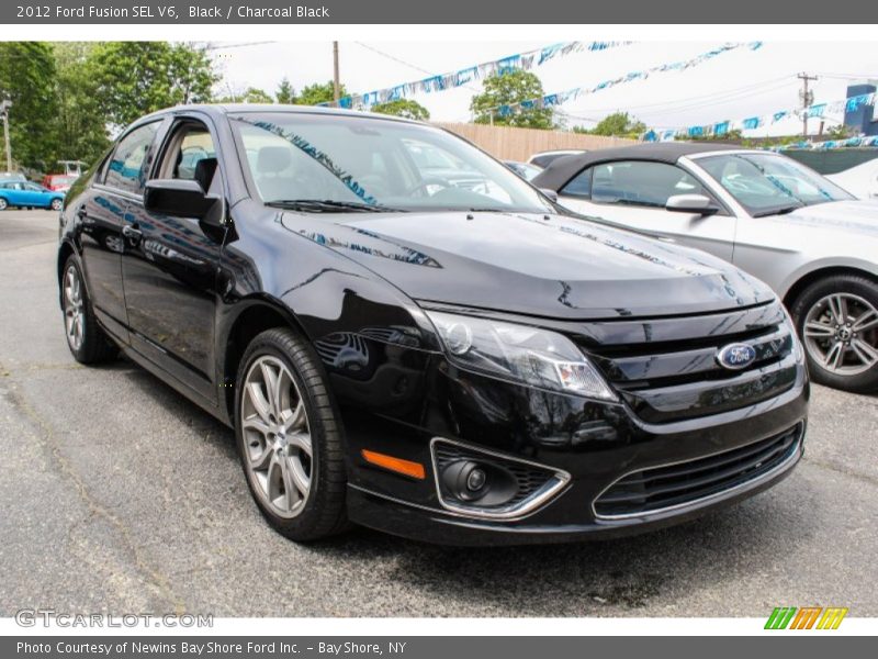 Black / Charcoal Black 2012 Ford Fusion SEL V6