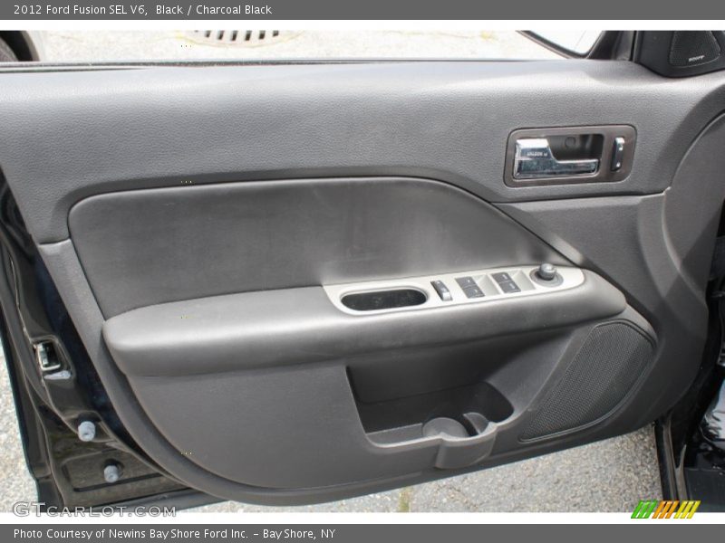 Black / Charcoal Black 2012 Ford Fusion SEL V6