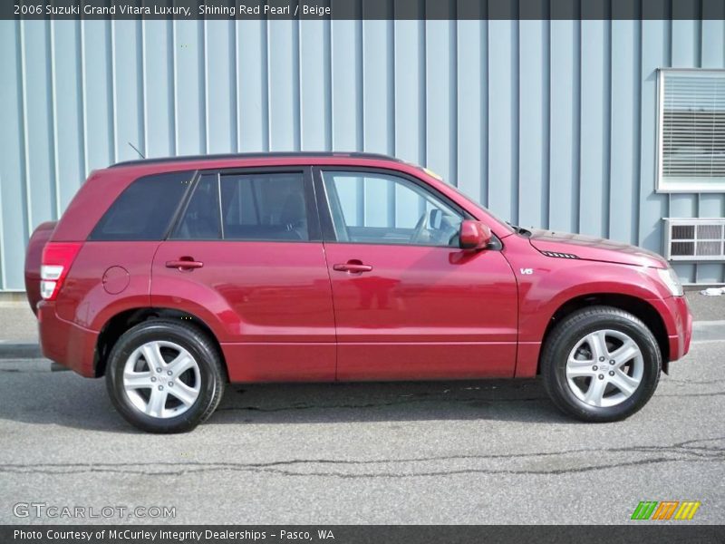Shining Red Pearl / Beige 2006 Suzuki Grand Vitara Luxury