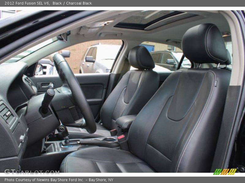 Black / Charcoal Black 2012 Ford Fusion SEL V6