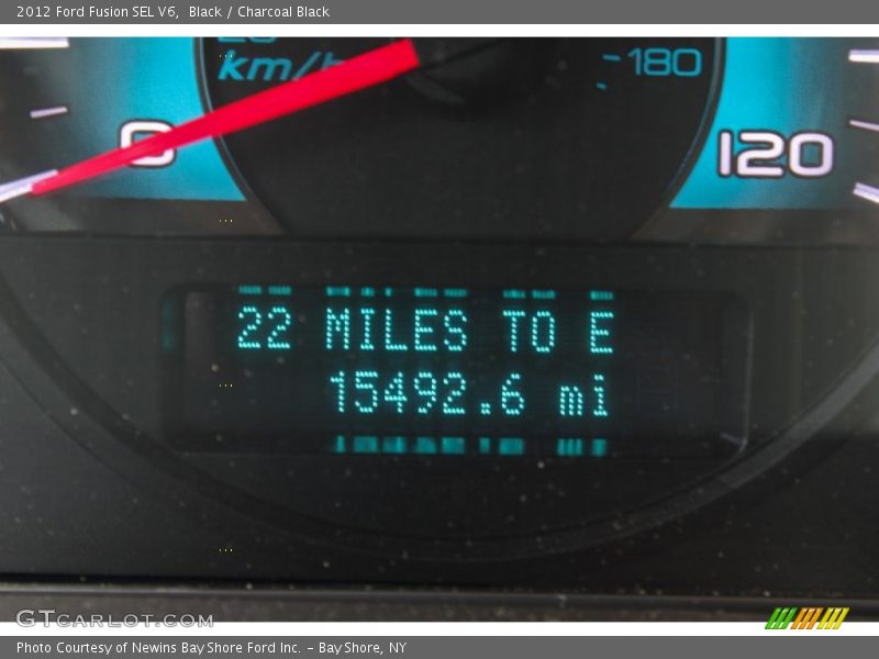 Black / Charcoal Black 2012 Ford Fusion SEL V6