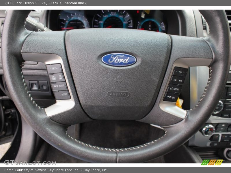 Black / Charcoal Black 2012 Ford Fusion SEL V6