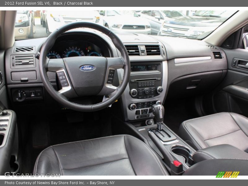 Black / Charcoal Black 2012 Ford Fusion SEL V6
