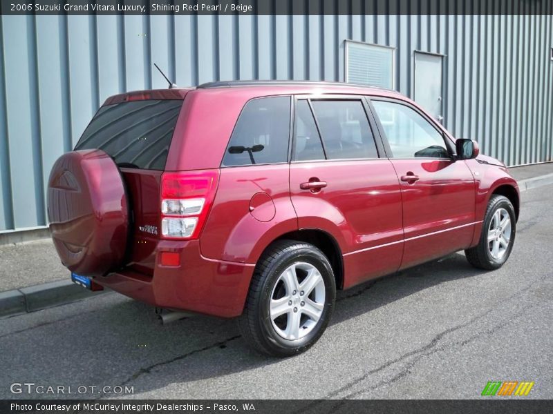 Shining Red Pearl / Beige 2006 Suzuki Grand Vitara Luxury