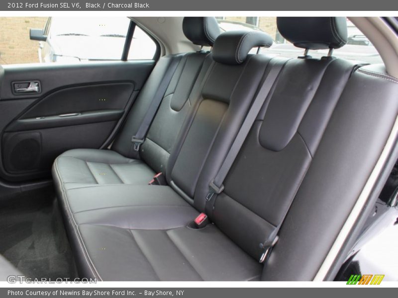 Black / Charcoal Black 2012 Ford Fusion SEL V6