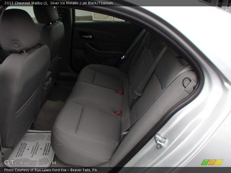 Silver Ice Metallic / Jet Black/Titanium 2013 Chevrolet Malibu LS