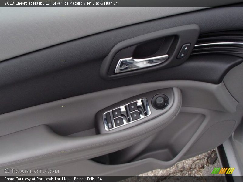 Silver Ice Metallic / Jet Black/Titanium 2013 Chevrolet Malibu LS