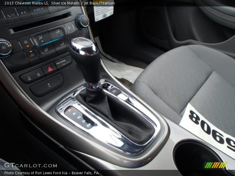 Silver Ice Metallic / Jet Black/Titanium 2013 Chevrolet Malibu LS