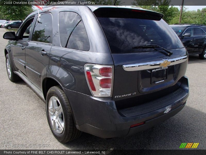 Cyber Gray Metallic / Light Gray 2009 Chevrolet Equinox LT