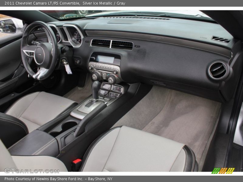 Silver Ice Metallic / Gray 2011 Chevrolet Camaro LT/RS Convertible
