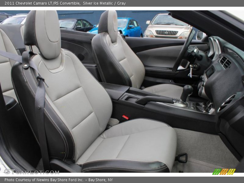 Silver Ice Metallic / Gray 2011 Chevrolet Camaro LT/RS Convertible