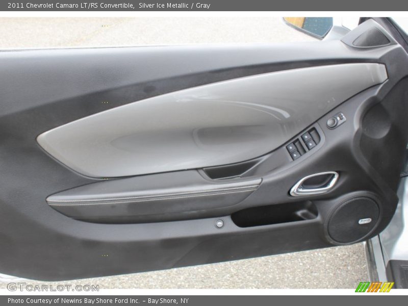 Silver Ice Metallic / Gray 2011 Chevrolet Camaro LT/RS Convertible