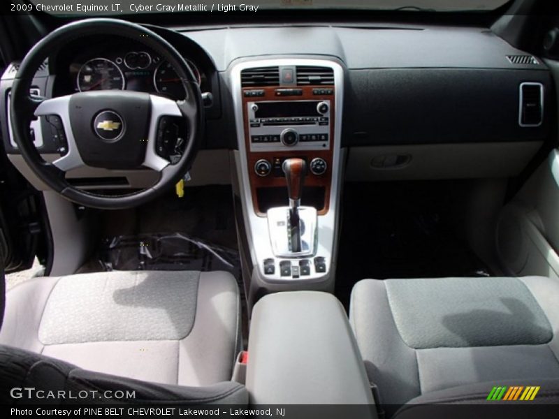 Cyber Gray Metallic / Light Gray 2009 Chevrolet Equinox LT