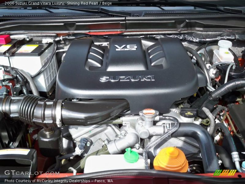Shining Red Pearl / Beige 2006 Suzuki Grand Vitara Luxury