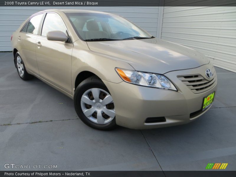 Desert Sand Mica / Bisque 2008 Toyota Camry LE V6
