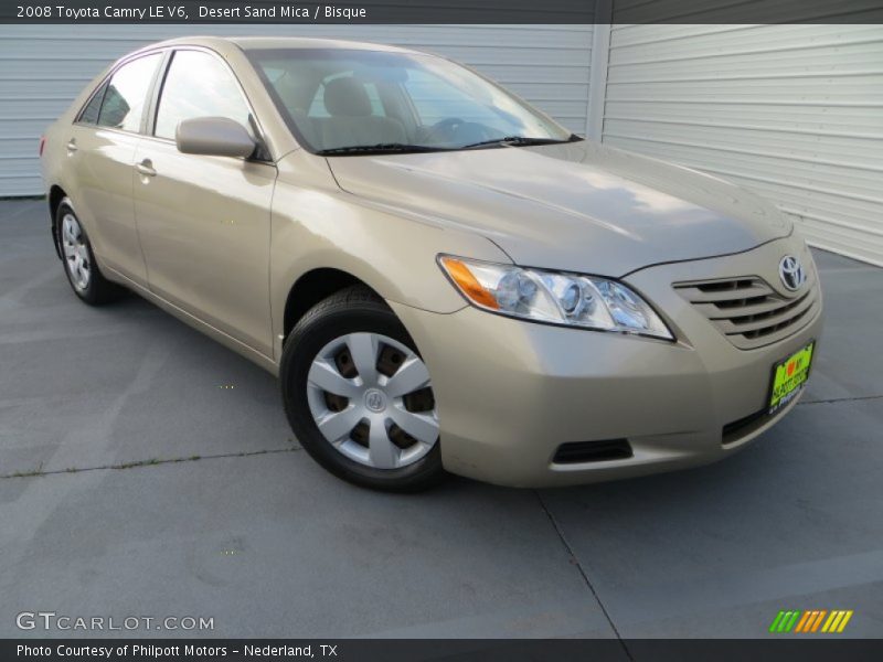 Desert Sand Mica / Bisque 2008 Toyota Camry LE V6