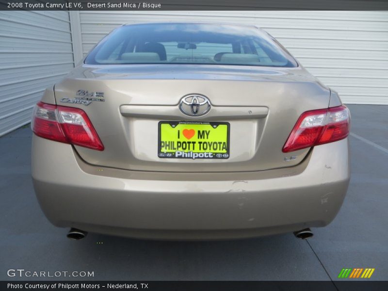 Desert Sand Mica / Bisque 2008 Toyota Camry LE V6