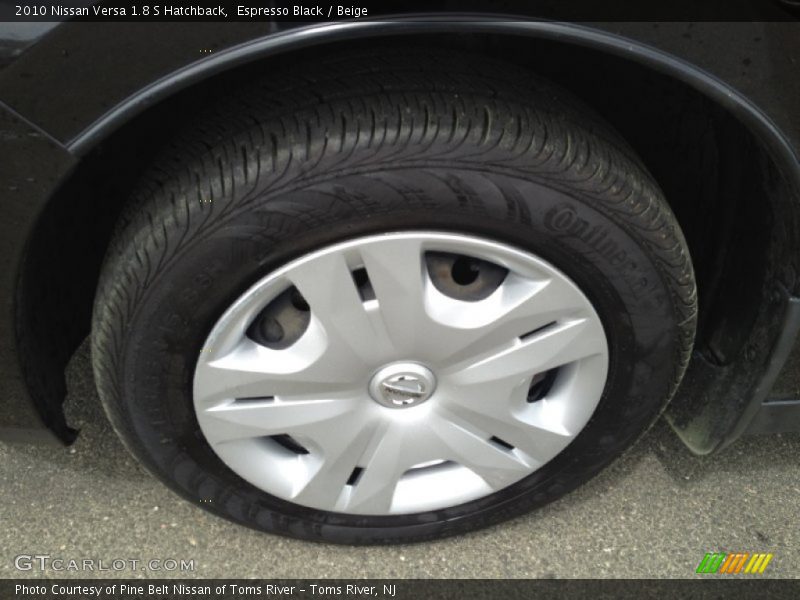 Espresso Black / Beige 2010 Nissan Versa 1.8 S Hatchback