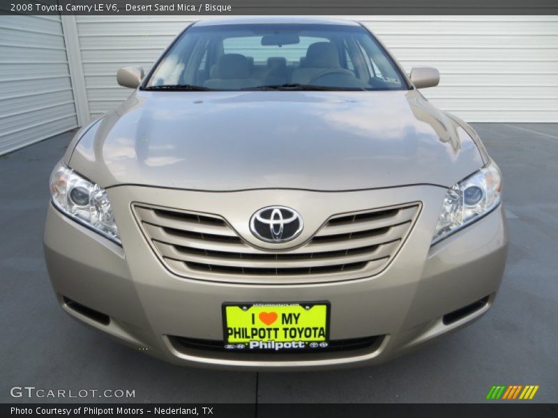 Desert Sand Mica / Bisque 2008 Toyota Camry LE V6