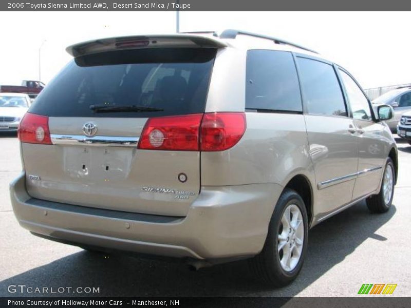 Desert Sand Mica / Taupe 2006 Toyota Sienna Limited AWD